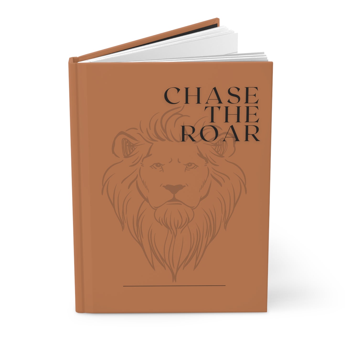 Chase the Roar Journal-Dusty Orange
