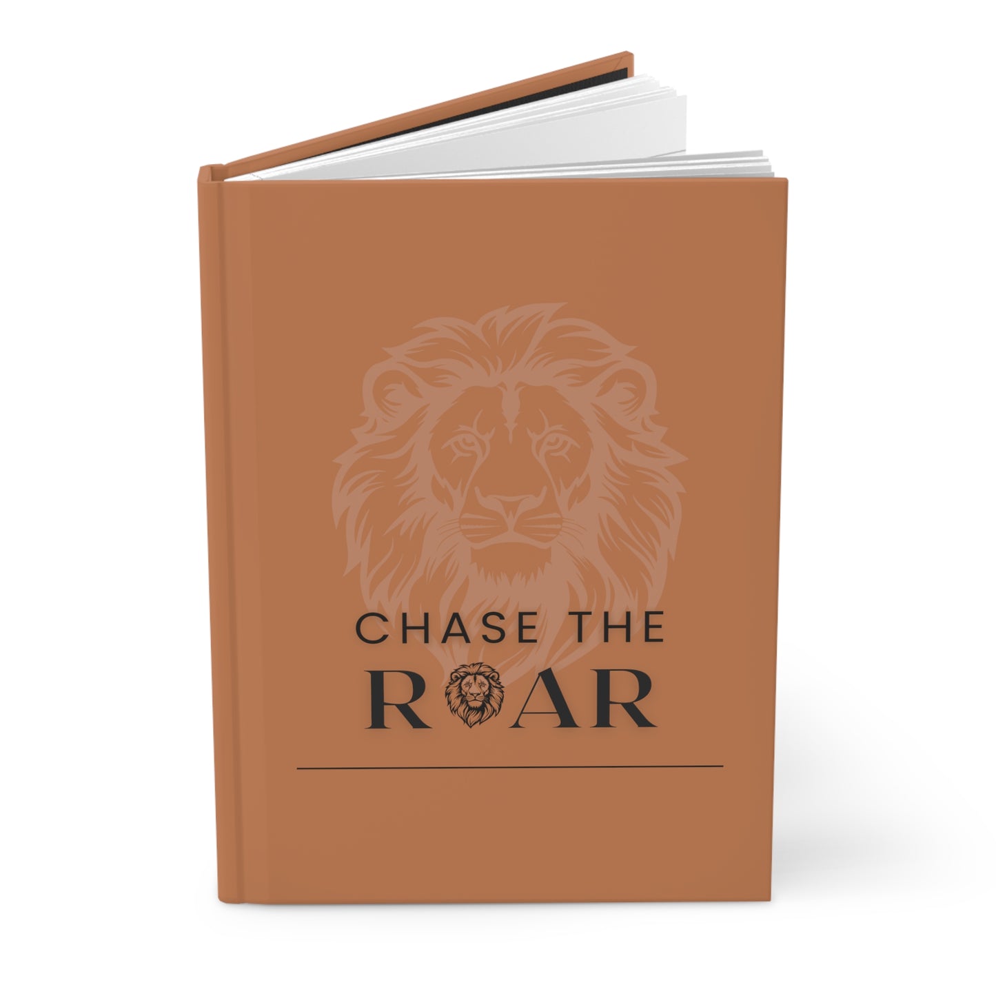 Chase the Roar (Lion) Journal-Dusty Orange