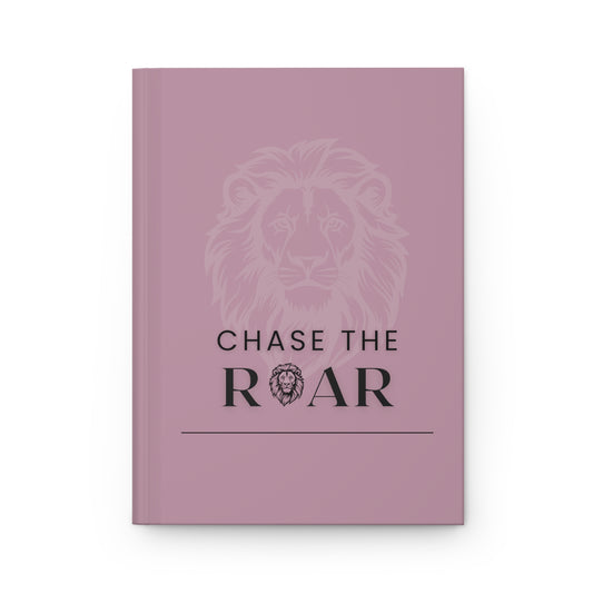 Chase the Roar (Lion) Journal-Dusty Pink