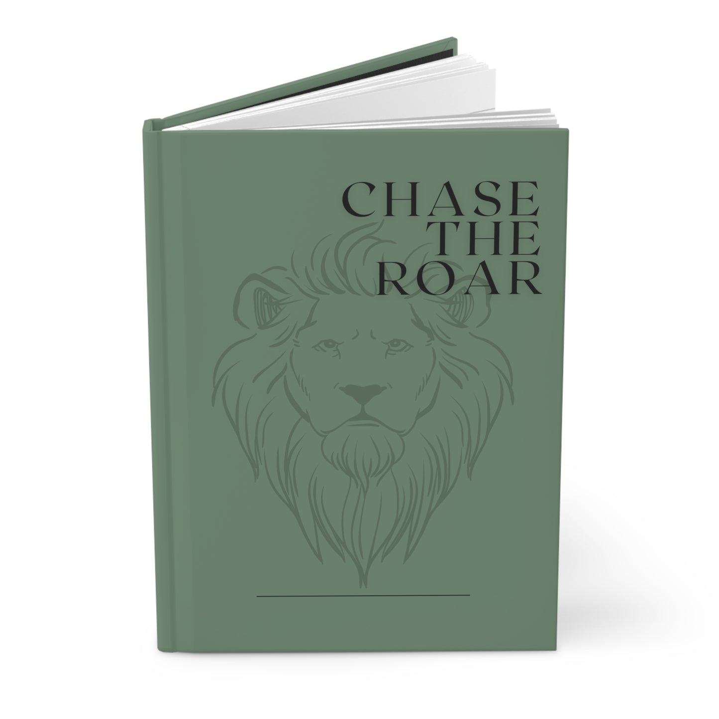 Chase the Roar Journal-Dusty Green